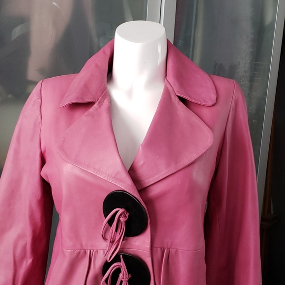 Marc.A.Dolci Womens lamb leather jacket. - Picture 2 of 5